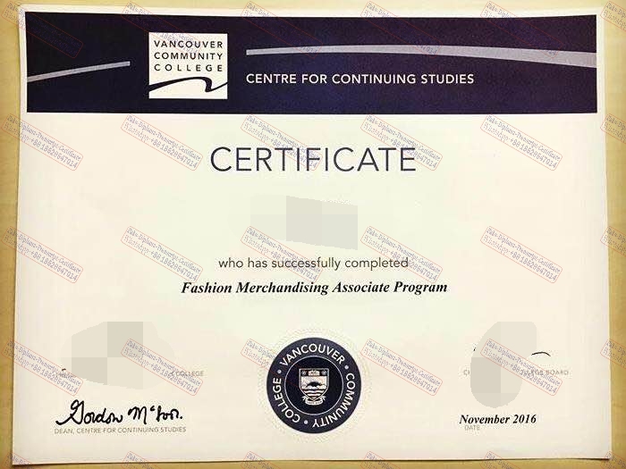 How to create fake Vancouver Community College Degree