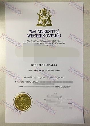 How to create fake Western University Certificate