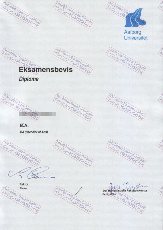 How to order fake Aalborg University Diploma