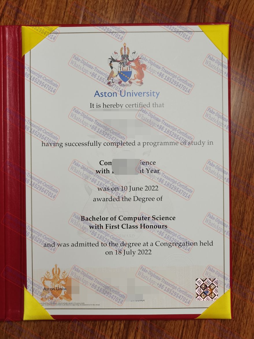 How to order fake Aston University Certificate