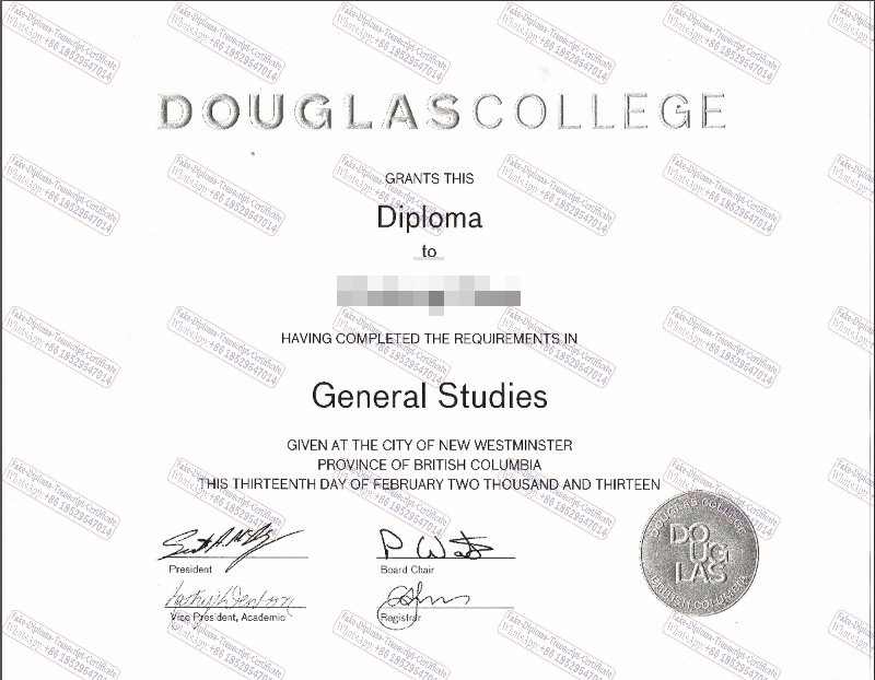 How to order fake DouglasCollege Diploma