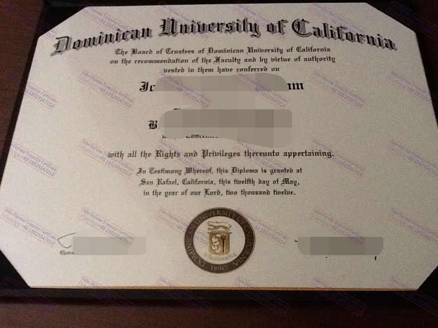 How to order fake Make fake Dominican University of California Certificate Degree