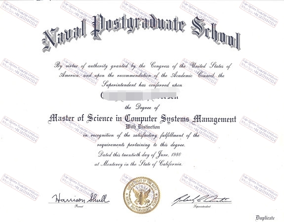 How to order fake Naval Postgraduate School Certificate