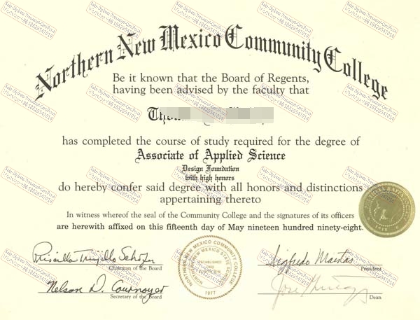 How to order fake Northern New Mexico Community College Certificate