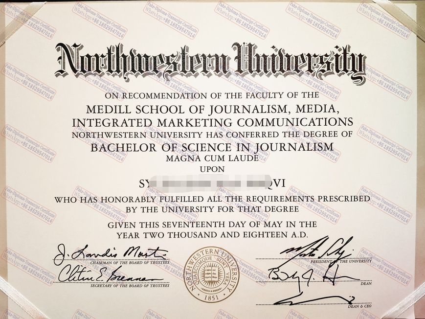 How to order fake Northwestern University Diploma