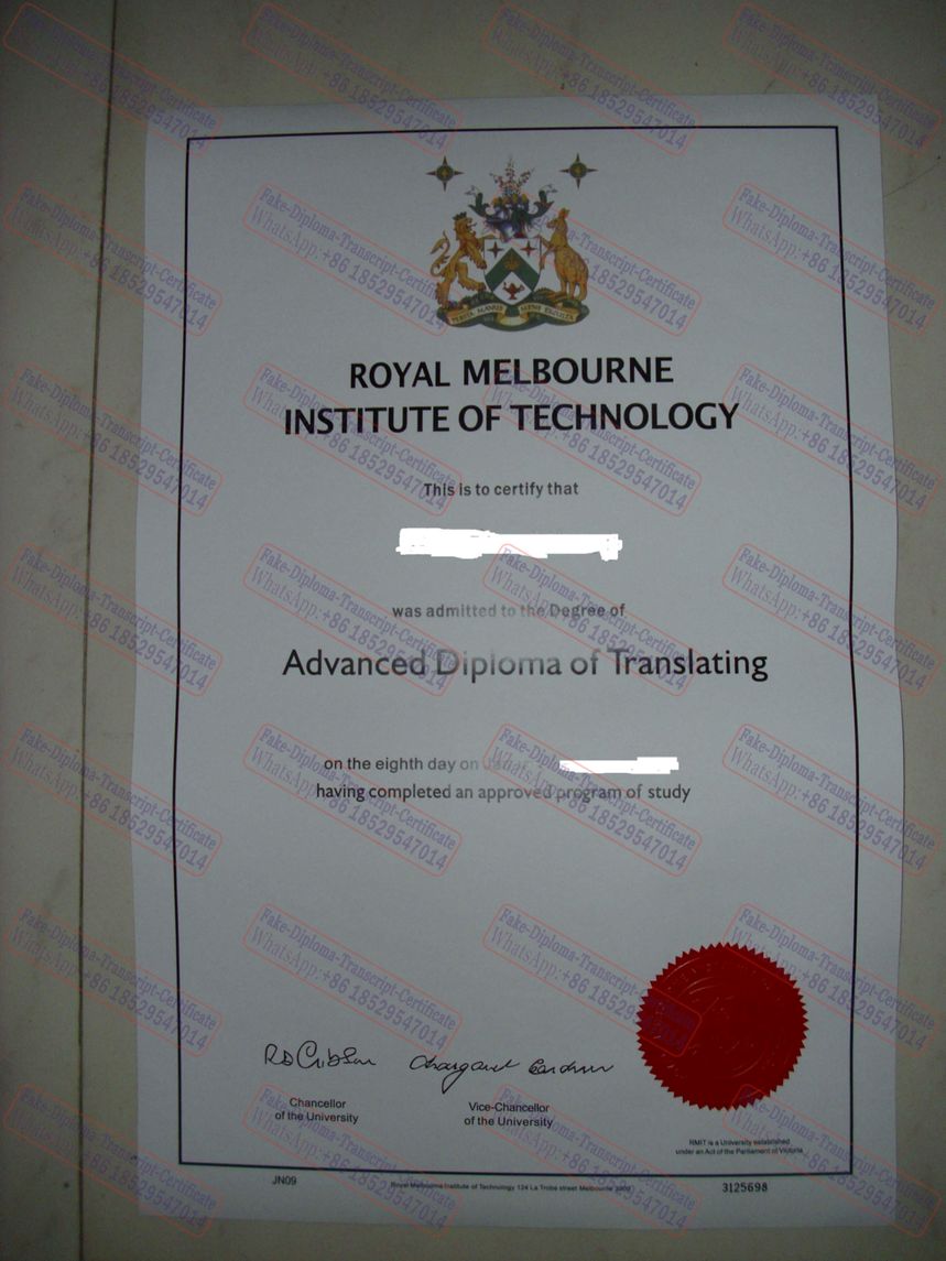 How to order fake RMIT University Certificate