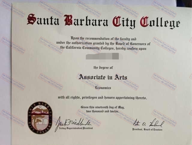 How to order fake Santa Barbara City College Certificate