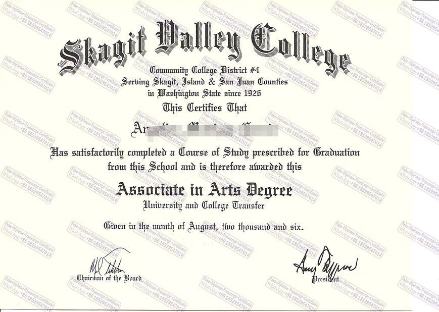 How to order fake Skagit Valley College Degree