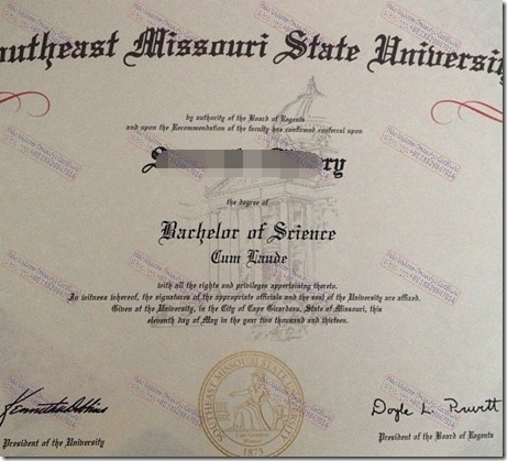 How to order fake Southeast Missouri State University Degree