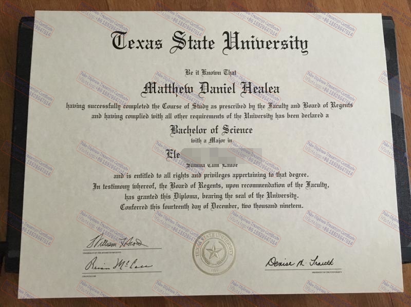 How to order fake Texas State University Degree