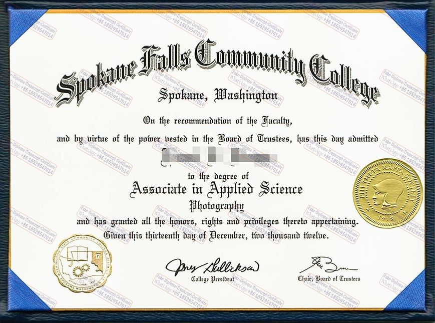 How to order fake The steps to buy fake Spokane Falls Community College Certificate Degree