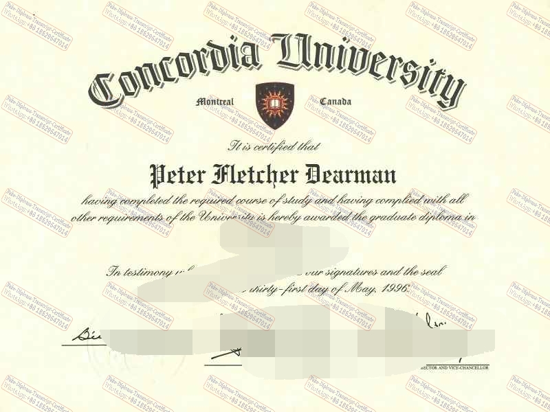 How to purchase fake Concordia University Degree