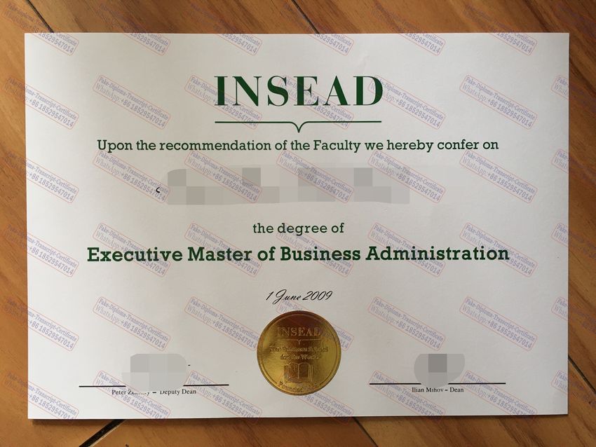 How to purchase fake INSEAD Diploma