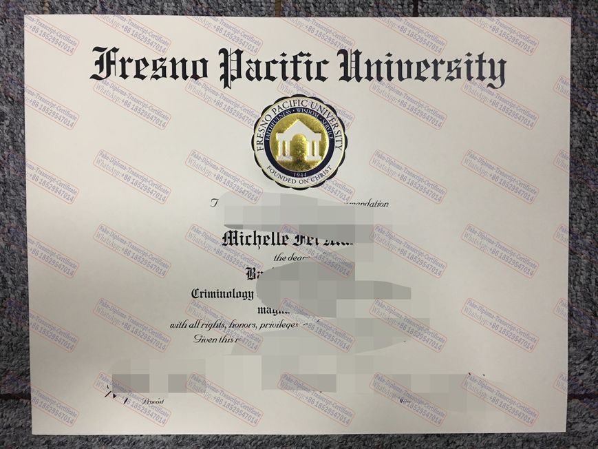 How to purchase fake Purchase phony Fresno Pacific University Certificate Diploma