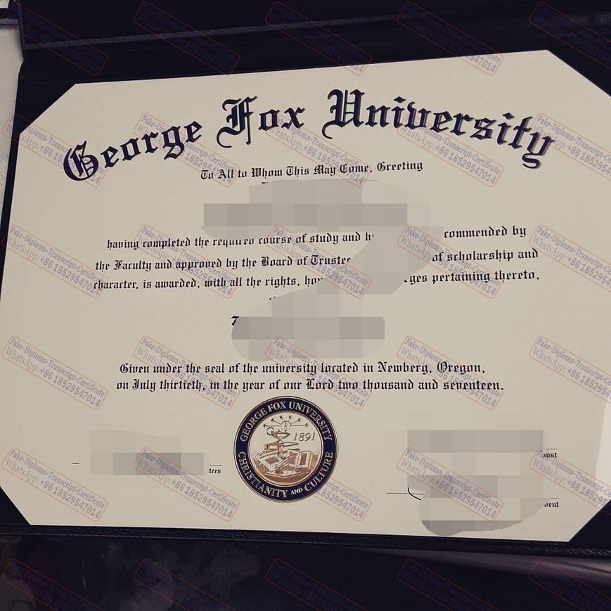 How to purchase fake The best website to buy fake George Fox University Certificate Degree