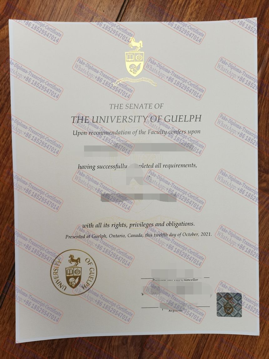 How to purchase fake University of Guelph Diploma