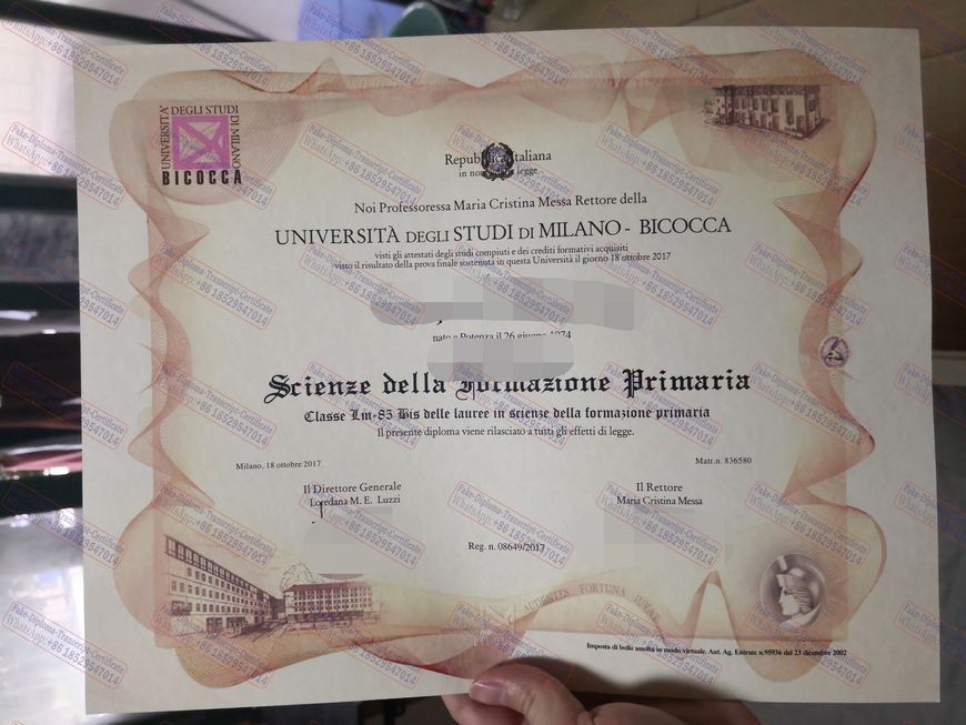 How to purchase fake University of Milan Diploma