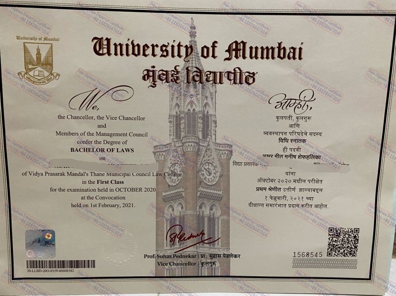 How to purchase fake University of Mumbai Certificate