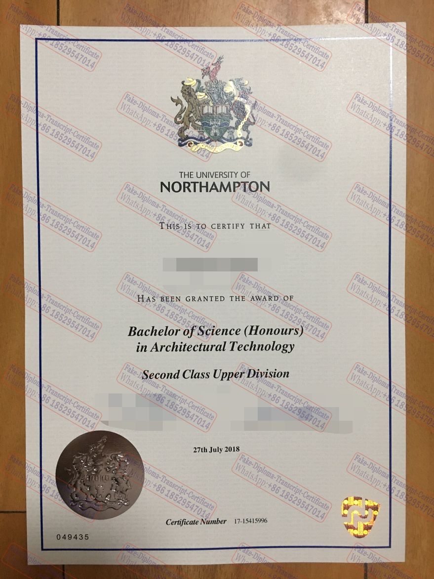 How to purchase fake University of Northampton Diploma