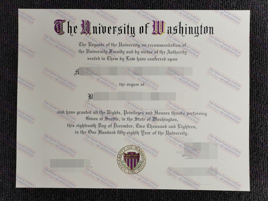 How to purchase fake University of Washington Certificate