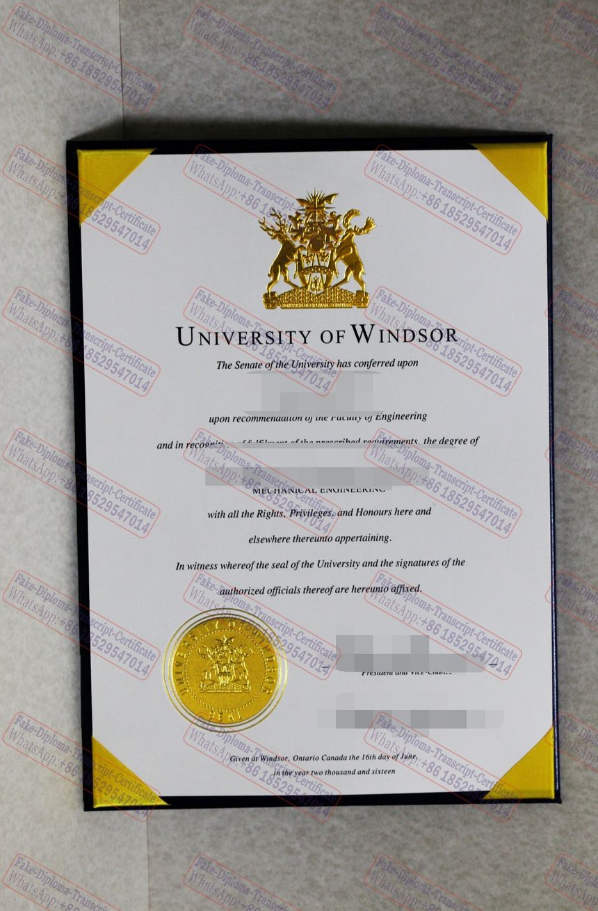 How to purchase fake University of Windsor Degree