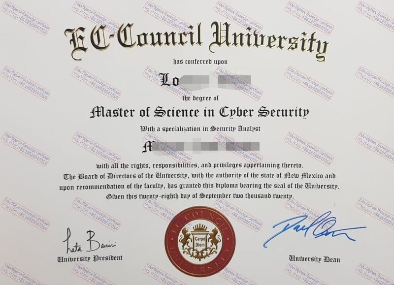 Is it possible to buy fake EC Council university Degree