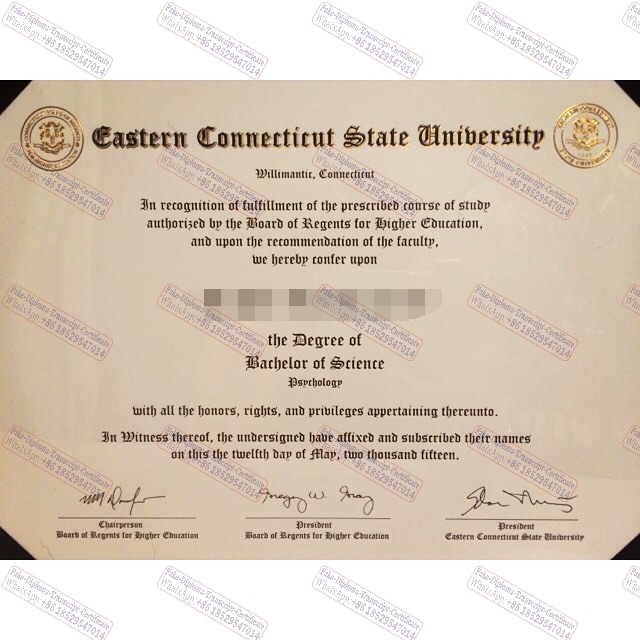 Is it possible to buy fake Eastern Connecticut State University Certificate