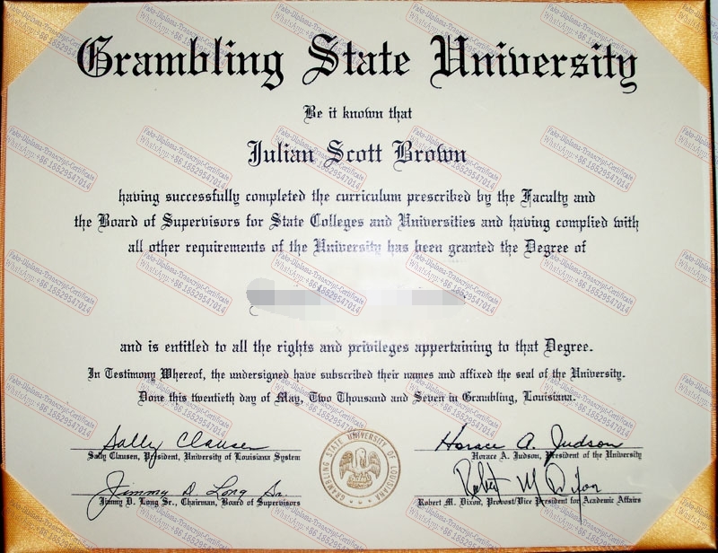 Is it possible to buy fake Grambling State University Degree