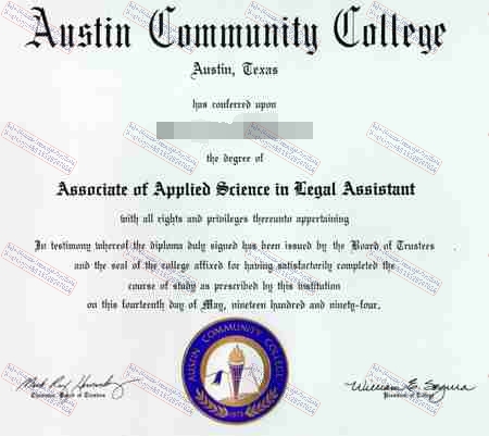 Is it possible to buy fake How to create fake Austin Community College Degree Certificate