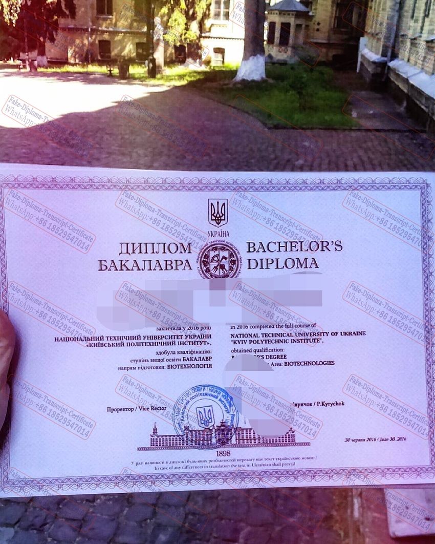 Is it possible to buy fake Igor Sikorsky Kyiv Polytechnic Institute Certificate