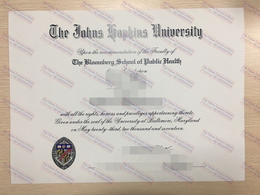 Is it possible to buy fake Johns Hopkins University Certificate