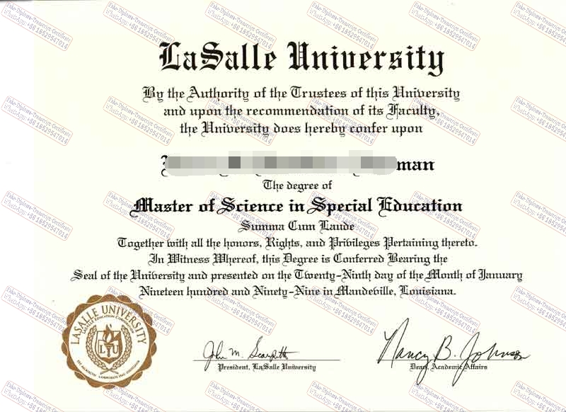 Is it possible to buy fake LaSalle University Degree