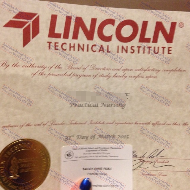 Is it possible to buy fake Lincoln Technical Institute Certificate