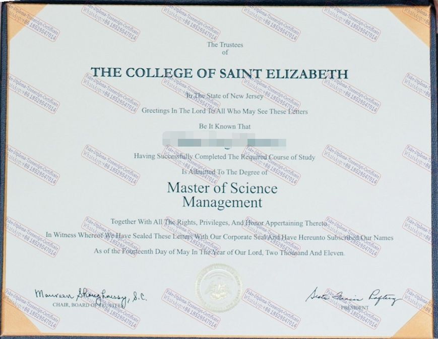 Is it possible to buy fake Make fake College of Saint Elizabeth Certificate Degree