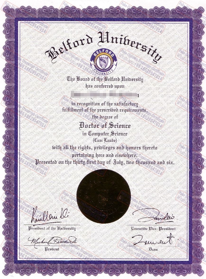 Is it possible to buy fake Make fake belford university Diploma Diploma