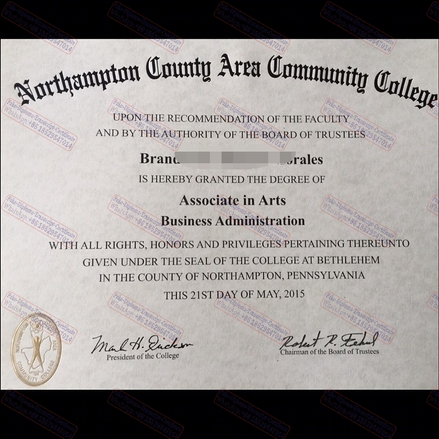 Is it possible to buy fake Northampton County Area Community College Degree