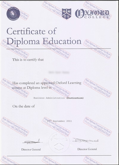 Is it possible to buy fake Oxford college Certificate