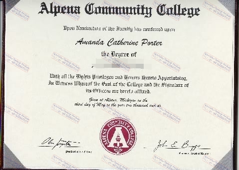 Is it possible to buy fake Purchase fake Alpena Community College Diploma Degree