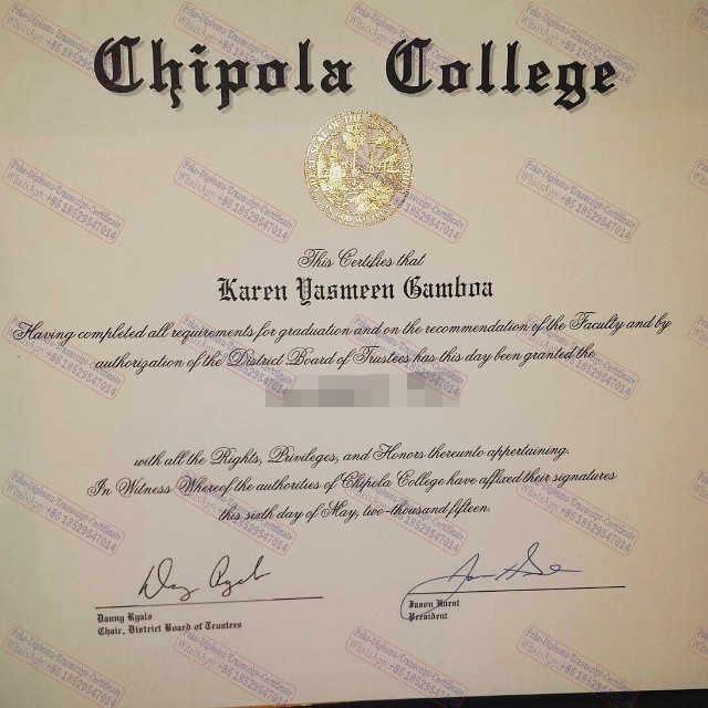 Is it possible to buy fake Purchase phony Chipola College Diploma Diploma