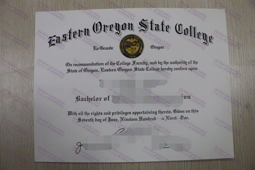 Is it possible to buy fake Purchase phony Eastern yregon State college Certificate Degree