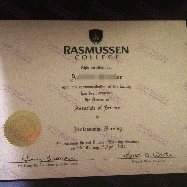 Is it possible to buy fake Rasmussen College Certificate