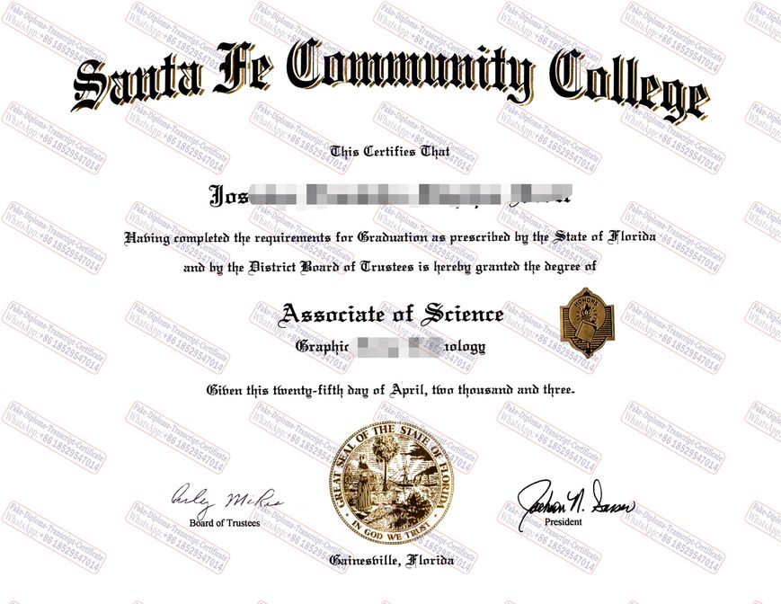 Is it possible to buy fake Santa Fe Community College Diploma