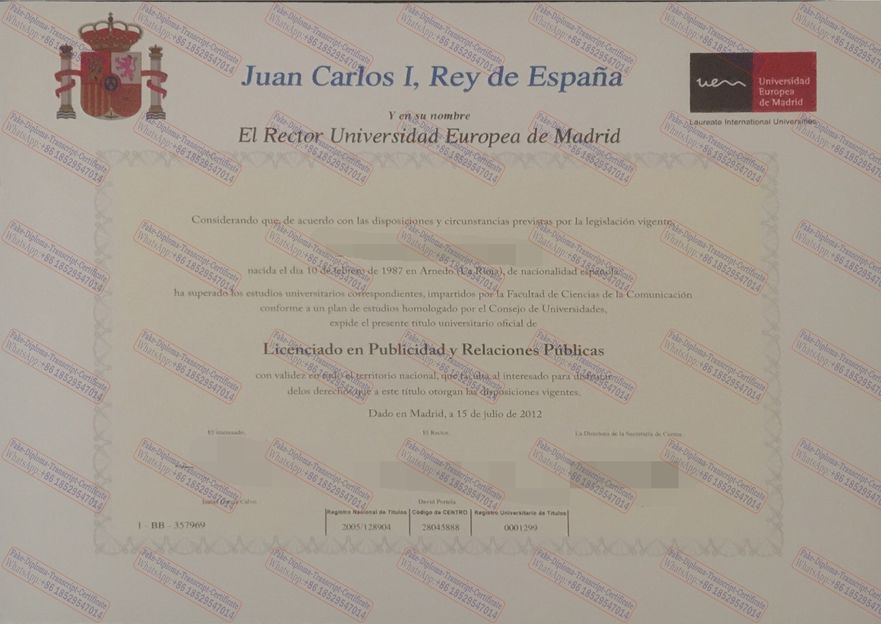 Is it possible to buy fake Universidad Europea de Madrid Degree