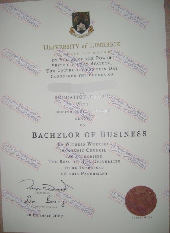 Is it possible to buy fake University of Limerick Certificate