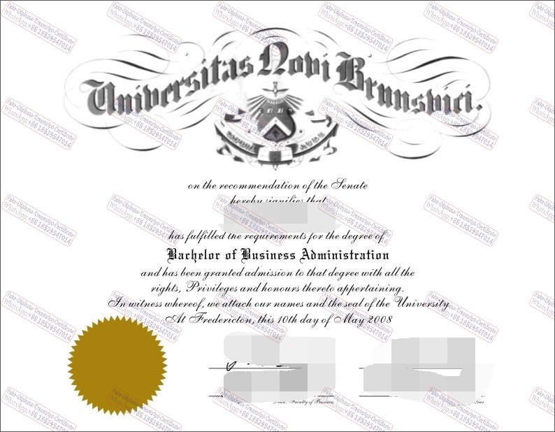 Is it possible to buy fake University of New Brunswick Degree