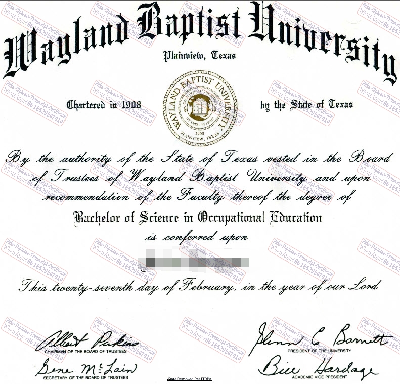 Is it possible to buy fake Wayland Baptist University Diploma