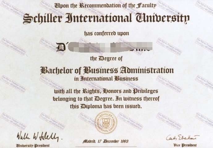 Is it possible to buy fake schiller international University Degree