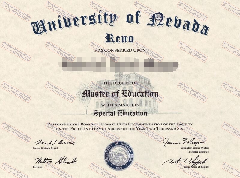 Is it possible to buy fake university of nevada reno Certificate