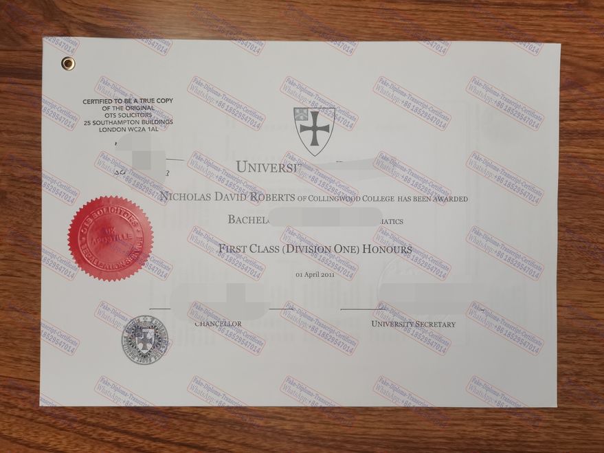 Make fake Durham University Degree