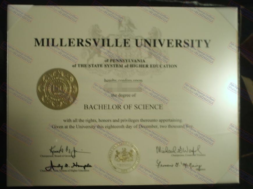 Make fake Millersville University of Pennsylvania Degree